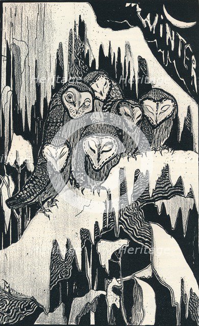 'Winter', c1895. Artist: Theo van Hoytema.