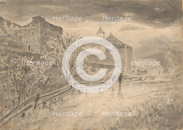 After the rain, 1880-1889. Creator: Ladislav Mednyanszky.