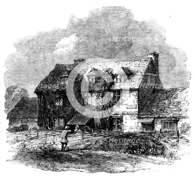 Swift's Cottage, Moor Park, Surrey - from a photograph by Mr. Liddiard, of Farnham, 1858. Creator: Unknown.