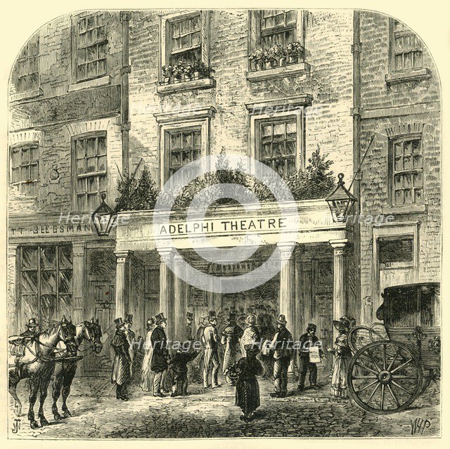 'The Old Adelphi Theatre', (1881). Creator: Unknown.