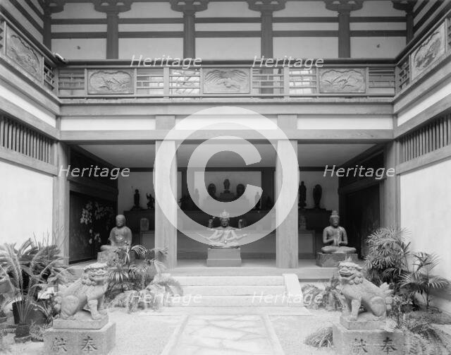 Japanese Garden, Museum of Fine Arts, Boston, Mass., c.between 1910 and 1920. Creator: Unknown.