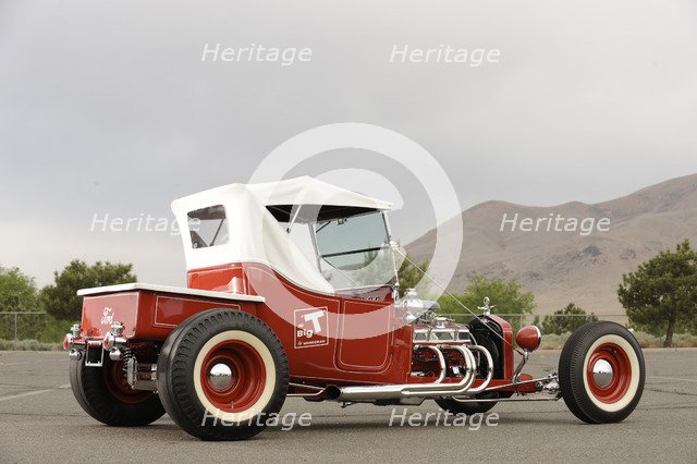 Ford the big t show Custom rod 1923. Artist: Simon Clay.