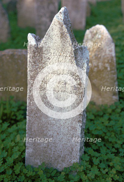 Punic stela with a Phoenician inscription, 2nd century BC. Artist: Unknown