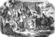 'Bulgarian Peasantry; Country Cart', 1854. Creator: Unknown.