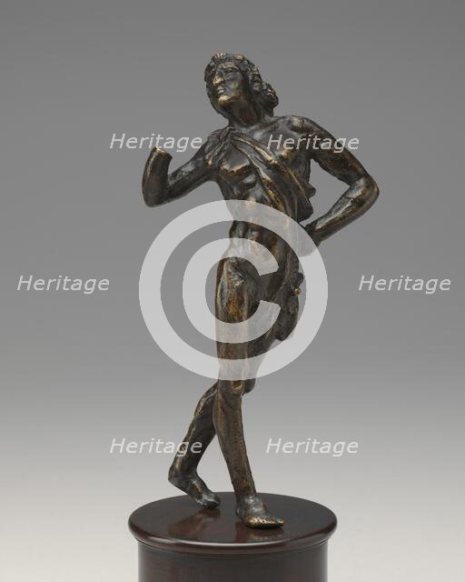 A Dancing Faun, model c. 1515, cast possibly mid-16th century. Creator: Giovanni Francesco Rustici.