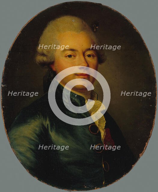 Portrait of a man (around 1780), c1780. Creator: Unknown.