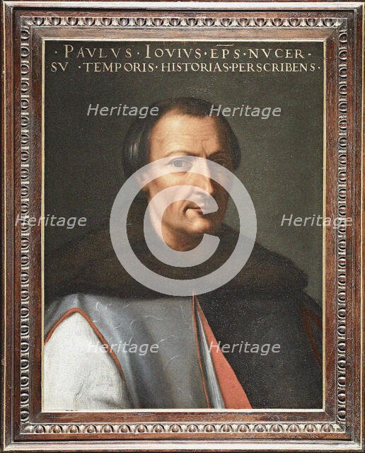 Portrait of Paolo Giovio, Between 1552 and 1568. Creator: Dell'Altissimo, Cristofano (1525-1605).