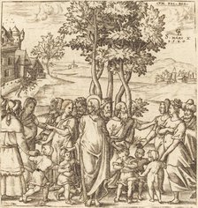 Christ Blesses the Children, probably c. 1576/1580. Creator: Leonard Gaultier.