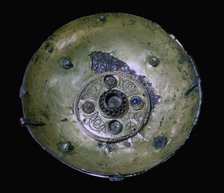 The Ormside Bowl, an Anglo-Saxon bronze-gilt bowl. Artist: Unknown