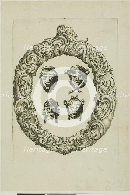 Letter O, 1630. Creator: Pierre Aubry.