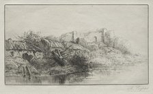 Abandoned Village. Creator: Alphonse Legros (French, 1837-1911).