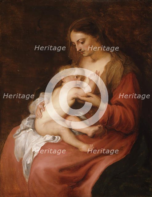 Virgin and Child, ca. 1620. Creator: Anthony van Dyck.