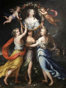 Françoise-Athénaïs de Rochechouart, marquise de Montespan (1640-1707), Second Half of the 17th cen.. Creator: Elle, Louis Ferdinand, the Younger (1648-1717).