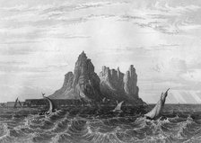 Gibraltar, 1857.Artist: H Winkles