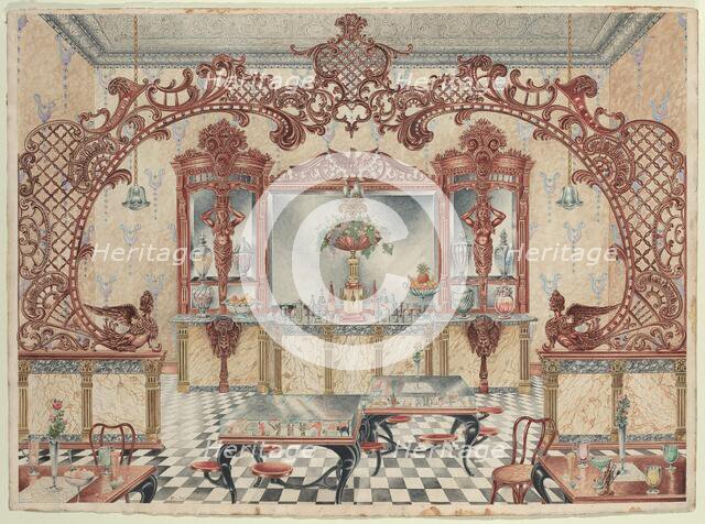 Soda Fountain, 1935/1942. Creator: Hans Westendorff.