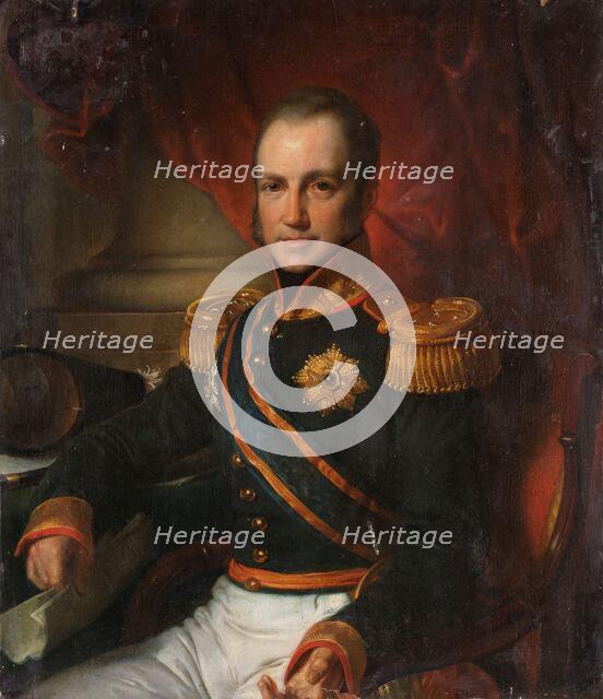 Portrait of Godart Alexander Gerard Philip, Baron van der Capellen, Governor-General..., 1816-1857. Creator: Cornelis Kruseman.