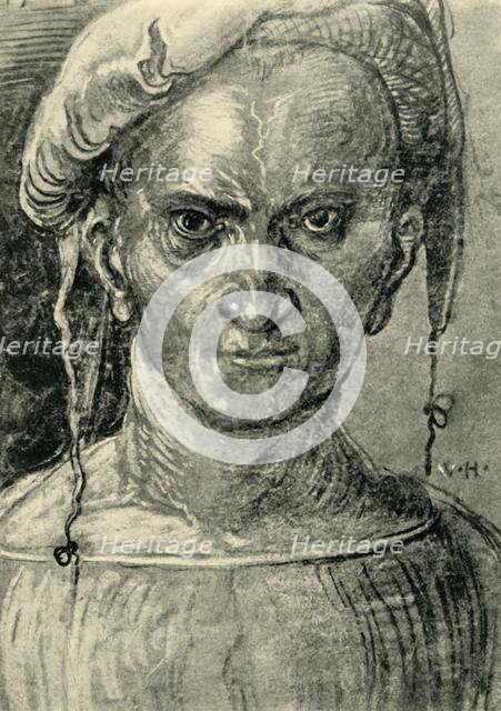 Portrait of a man, 1522, (1943).  Creator: Wolf Huber.