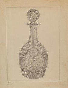 Bottle, 1935/1942. Creator: Frank Fumagalli.