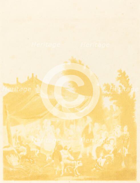 Noce de Village (Village Wedding), 1785. Creator: Charles-Melchior Descourtis.