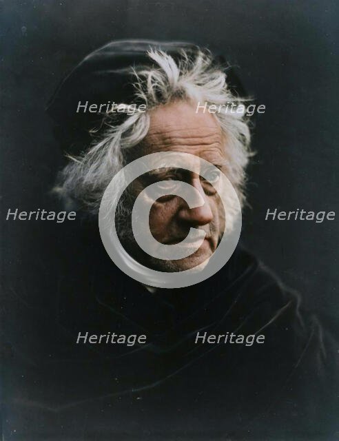 Sir John Herschel, April 1867. Creator: Julia Margaret Cameron.