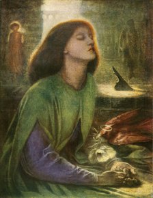 'Beata Beatrix', c1864-1870, (c1912). Artist: Dante Gabriel Rossetti.
