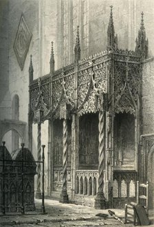 'The Tomb of the Howards. - Arundel Church', c1870.