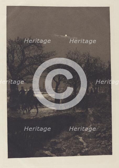 Märztage III (March Days III), 1883. Creator: Max Klinger.