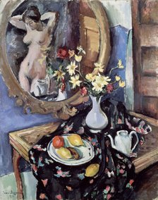 'Still Life with a Mirror', 1912. Artist: Jean Joveneau