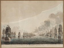 The naval Battle of Öland on 26 July 1789. Creator: Cumelin, Johan Petter (1764-1820).