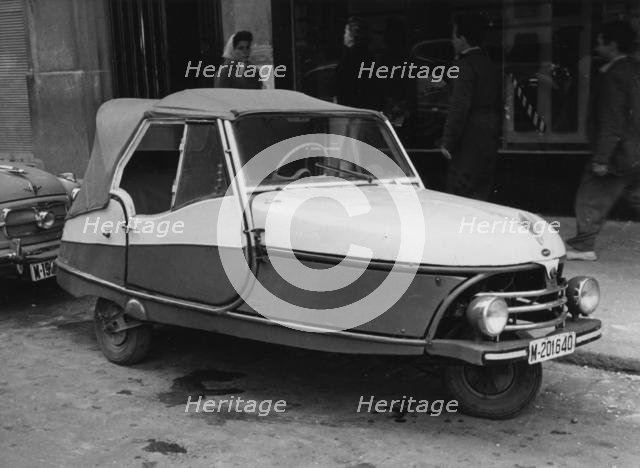 1958 David 3 wheeler. Creator: Unknown.