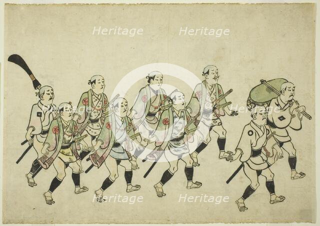 Procession of a Daimyo, c. 1681/84. Creator: Hishikawa Moronobu.