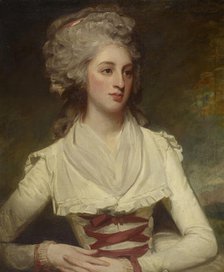 Portrait of Miss Matilda Lockwood, 1784-1786. Creator: George Romney.
