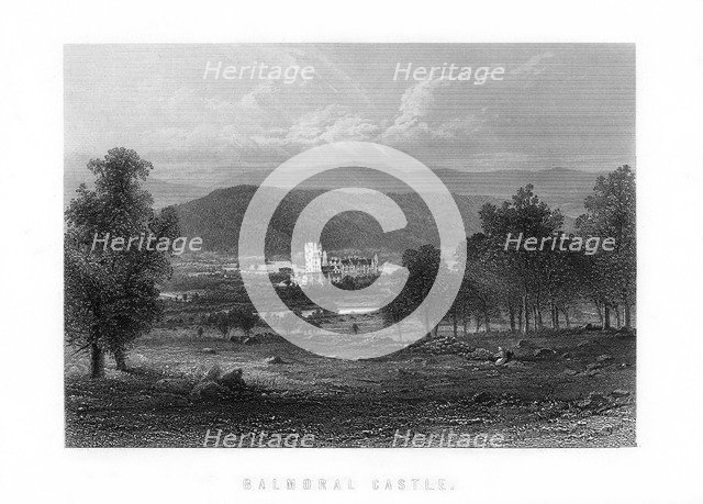 Balmoral Castle, Aberdeenshire, Scotland, 1899. Artist: Unknown