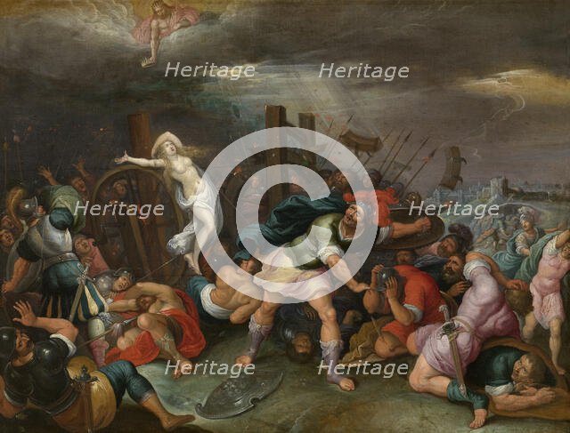 The Martyrdom of Saint Catherine of Alexandria. Creator: Hieronymus Francken II.