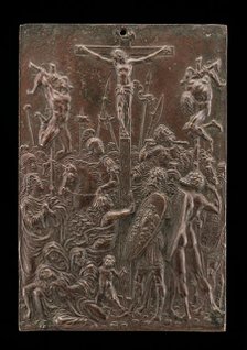 The Crucifixion, late 15th - early 16th century. Creator: Moderno.
