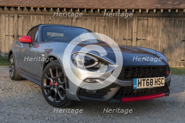 2018 Fiat 124 Abarth Spider. Creator: Unknown.