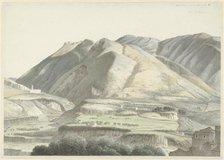 Italian landscape at Subiaco, c.1787-c.1847. Creator: Josephus Augustus Knip.