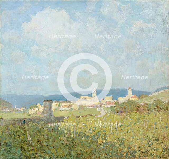 Dürnstein in the Wachau, 1930. Creator: Anton Hans Karlinsky.