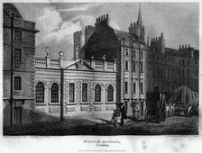 St Paul's School, City of London, 1814.Artist: Owen