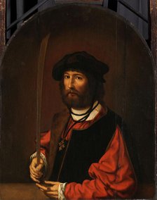 Portrait of Ruben Parduyn, after c.1644. Creator: Jan Gossaert.
