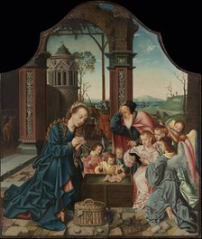 The Nativity, 1520. Creator: Bartholomaeus Bruyn the Elder.
