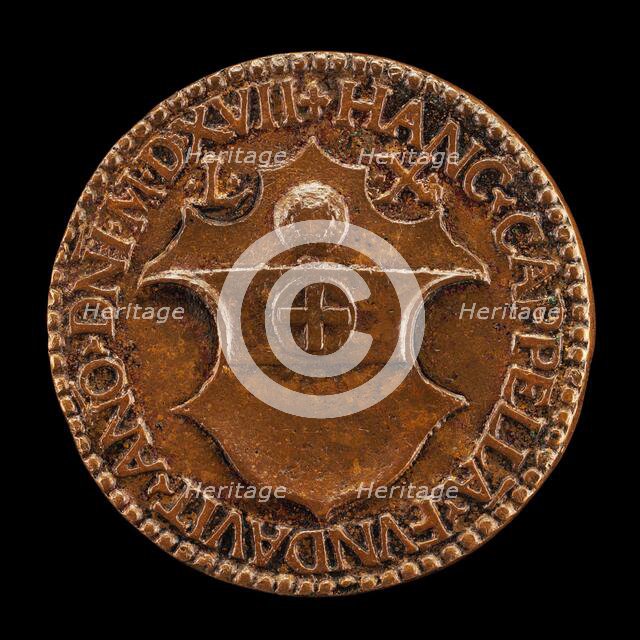 Arms of Panciatichi [reverse], 1517. Creator: Jacques Gauvain.