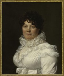 Portrait of Louise-Rosalie Dugazon, born Lefevre (1755-1821), singer, c1810. Creator: Henri-Francois Riesener.