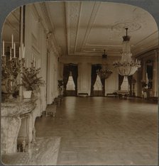 'East room where receptions are held, White House, Washington D.C.', c1900. Artist: Unknown.