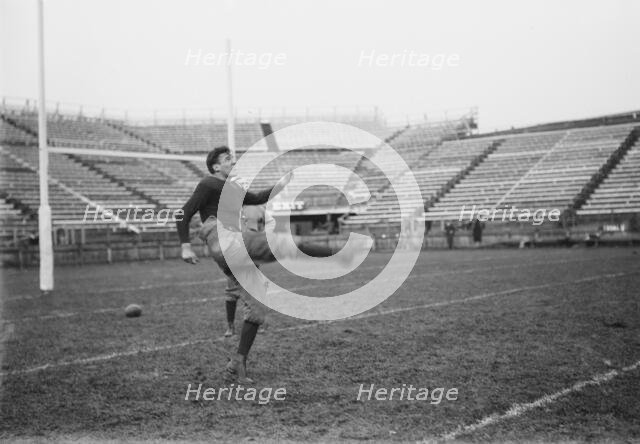 Otis Love Guernsey, football player and "squash tennis" player at Yale University, 1915. Creator: Bain News Service.