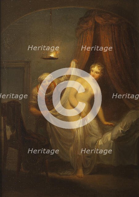 After the Bath, early 19th century. Creator: Alexander Lauréus.