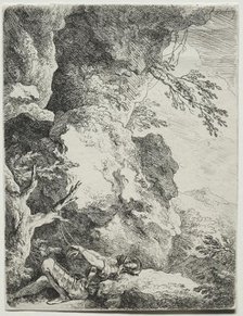 St. William, The Hermit Saint. Creator: Christian Wilhelm Ernst Dietrich (German, 1712-1774).