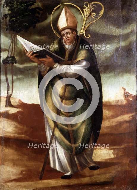 Detail of a table with scenes of Sant Fruitós life, 1567.