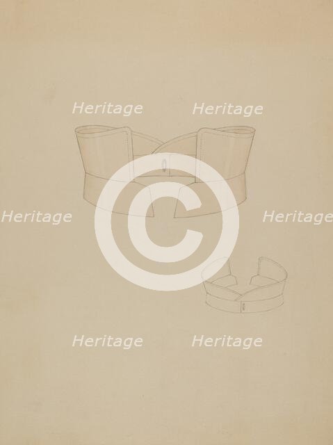 Collar, c. 1936. Creator: Henry De Wolfe.