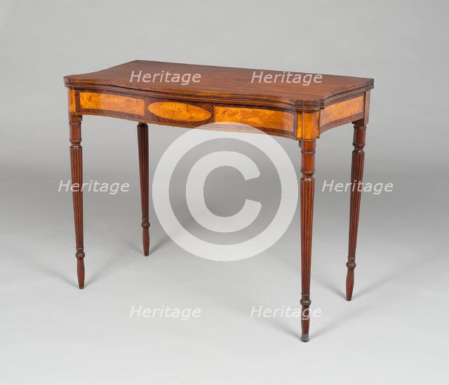 Card Table, 1800/15. Creator: Unknown.